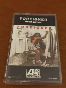 Foreigner "Head Games" Cassette Tape  - Imagen 1 de 5