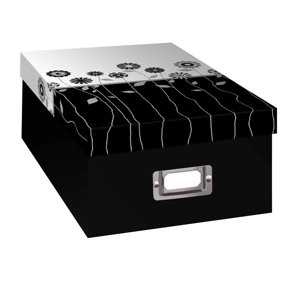 Caja de almacenamiento de fotos B-1BW, diseño de tallos largos Foto 1 de 1