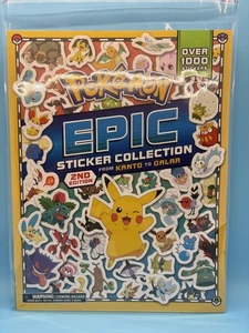 Pokémon Epic Sticker Collection 2nd Edition: from Kanto to Galar by Pikachu... - Bild 1 von 2