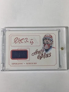 2013-14 ITG Superlative The First Six Jersey Auto **RARE** Patrick Roy  - Picture 1 of 2