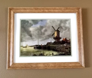 Jacob Von Ruisdael Lithograph / Dutch Windmill Art (15.75" x 12") / PRINT ONLY - Picture 1 of 2