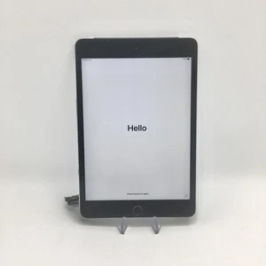 Apple iPad mini 3 128 GB - Wi-Fi+Cellular - Unlocked - Space Gray (MH3L2LL/A) - Picture 1 of 1