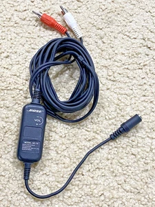 Bose, Modell QC-1V, Kopfhörer Konverter Lautstärkeregler Kabel, Cinch auf 3,5 mm - Bild 1 von 2