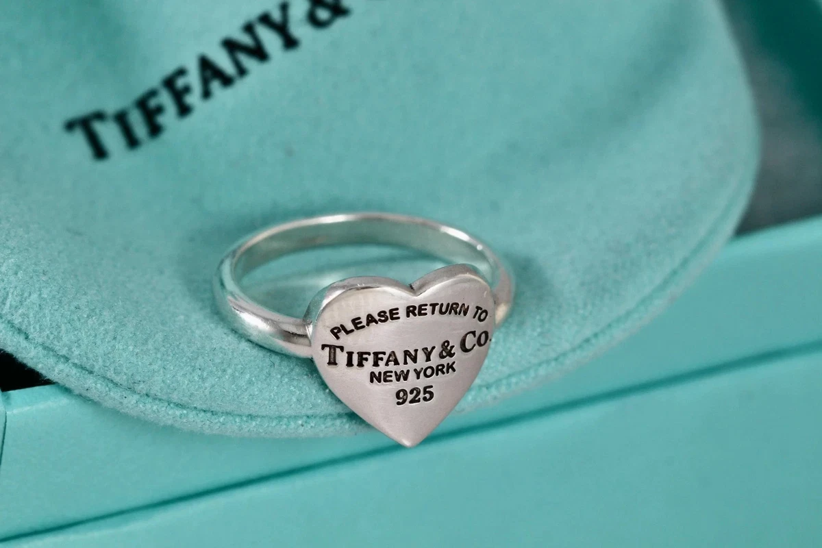 Tiffany & Co. Heart Ring Fine Rings without Stone for sale | eBay
