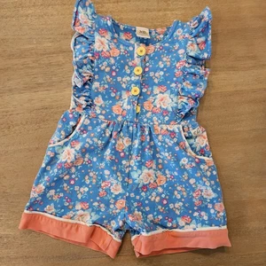Mädchen Wildblumen Kleidung La La Land Addison Rebecca Strampler Gr. 2T - Bild 1 von 7