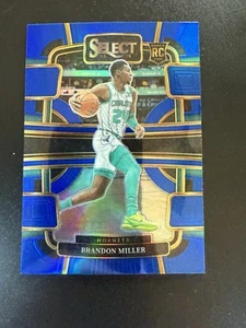 2023-24 Panini Select Retail Brandon Miller SILVER Prizm RC #80 Hornets Rookie! - Picture 1 of 2