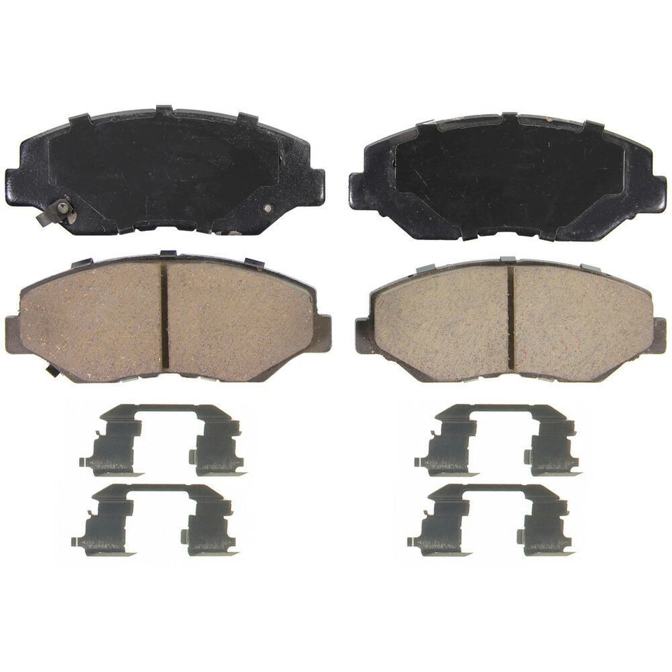 Conjunto de pastilhas de freio a disco Wagner Brake ZD943 QuickStop cerâmica para 03-08 Honda Pilot - Imagem 1 de 4