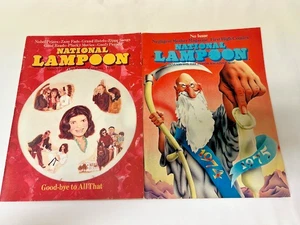 NATIONAL LAMPOON Magazine 2 Issues January 1975 & March 1975 - Bild 1 von 7