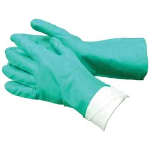 12 Pair Ambitex Pro Green Nitrile Gloves, Large ( NTL650LG/HDG ) Free Shipping - Picture 1 of 3