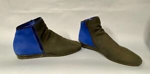 ARCHE Ninote Booties,  Size 42 , Black and Blue