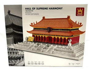 Beijing China Hall of Supreme Harmony Forbbiden City Building Blocks Model Kit - Picture 1 of 7