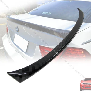 Carbon Fiber Fit For BMW E90 OE-Style Trunk Spoiler Rear 06-11 Sedan 328i - Picture 1 of 1