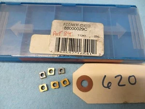 6 New Carbide Inserts 88000029C *620* - Picture 1 of 3