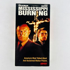 Mississippi Burning VHS Video Tape Gene Hackman, Willem Dafoe - Picture 1 of 2