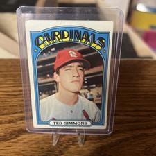 1972 Topps #154 Ted Simmons