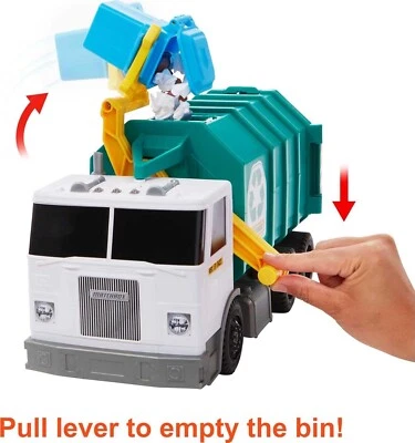 Matchbox - Camion Raccolta Differenziata, realistico, 38 cm con luci e suoni 3+ - Immagine 1 di 4