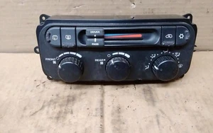 2005 DODGE CARAVAN FRONT DASH MOUNTED MANUAL Temp Control 3 ZONE ID- 05134627AA - Picture 1 of 6