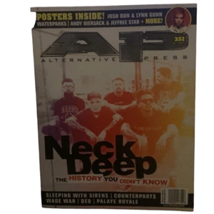 Pre Owned Alternative Press AP October 2017 Issue #351 Neck Deep History You Did - Imagen 1 de 9