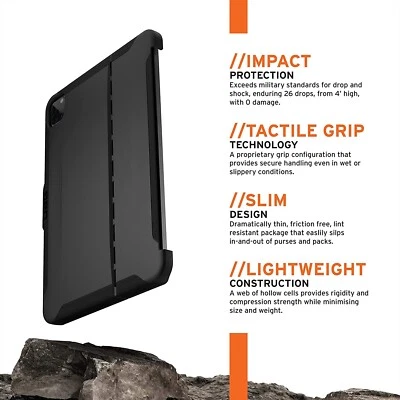 UAG SCOUT Anti-Slip Tough Case for Apple iPad Pro 11" iPad Air 10.9" - Black - Image 1 of 4
