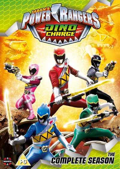 Power Rangers Dino Charge The Complete Season Region 2 DVD