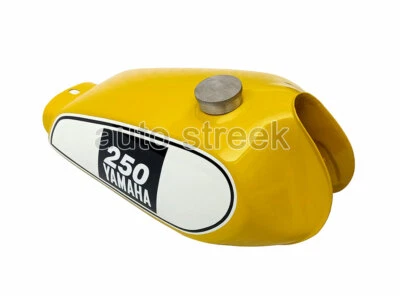 Yamaha XT 250 3Y3 4Y1 Yellow Painted Gas Petrol Fuel Tank (1980-1990) Foto 1 de 4