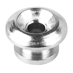 Musiclily Oversized Guitar Strap Buttons Locks,Chrome( 2 Pieces) - Picture 1 of 1