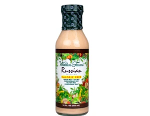 Keto: aderezo ruso bajo en carbohidratos sin calorías de Walden Farms 12 fl oz 2 ct (0 carbohidratos) - Imagen 1 de 2