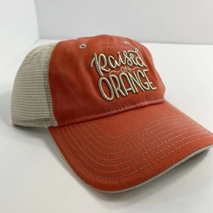 Gorra gorra de camionero Raised On Orange Spellout Clemson Tigers The Game SnapBack nueva - Imagen 1 de 8