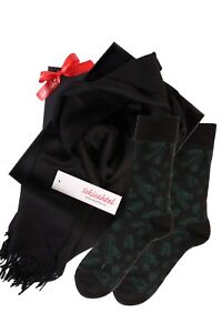 BestSockDrawer Alpaca wool scarf and TREEPEOPLE socks gift box for men