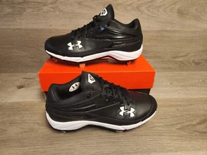 Under Armour Clean-Up Low St Baseball Cleats Size 7  1206176-001 EUR 40 UK 6 - Picture 1 of 4