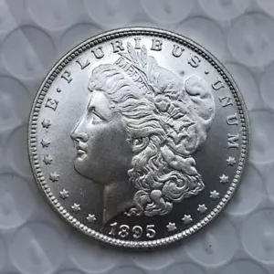 1895 S Morgan Silver Dollar $1 BU Brilliant - Uncirculated Condition - Picture 1 of 3