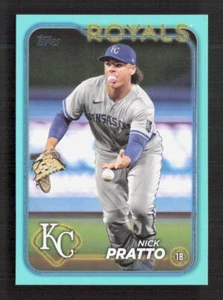 2024 Topps Series 2 Nick Pratto #364 Aqua Fanatics Esclusiva - Foto 1 di 2