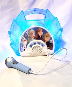 eKids Disney Frozen 2 Sing Along Boombox Karaoke System W/ Microphone FR-115 - Picture 1 of 5