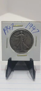 Walking Liberty Half Dollar 1947 / zirkuliert - Bild 1 von 2