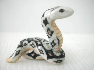 KLIMA K501 Miniature statuette en porcelaine - SERPENT SNAKE - Picture 1 of 4