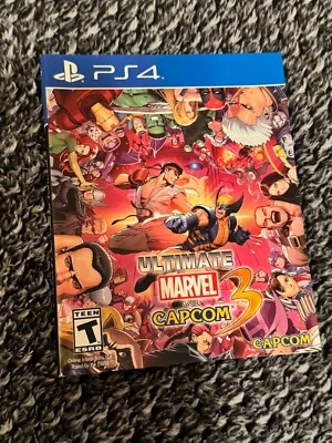 Ultimate Marvel VS Capcom 3 PlayStation 4  PS4 Cover Art Only Box. - Image 1 of 4