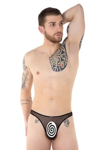 EROS VENEZIANI Herren String 7491 schwarz - Picture 1 of 2
