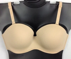 Silikonfreier Multiway Boost Trägerloser BH CAFE MOKKA Cacique Lane Bryant Neu ohne Etikett - Bild 1 von 12