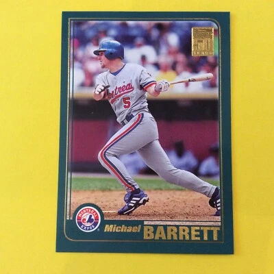 2001 Topps #179 Michael Barrett Montreal Expos - Image 1 of 2