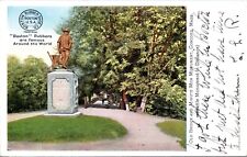 Postcard Concord Massachusetts Old Bridge & Minute Man Monument - c1901-07
