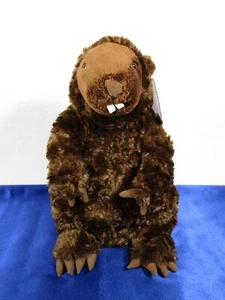 Gund Brown Beaver 10,5 Zoll Plüschtier für Kohl's Cares for Kids mit Etikett - Bild 1 von 8