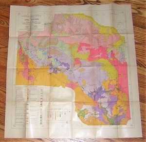 1947 -48 Northern Territory Australia CSIRO Regional Survey 4 Maps Barkly Region - Picture 1 of 8