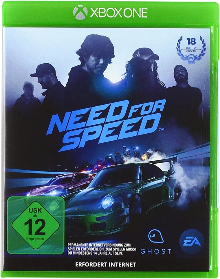 NEED FOR SPEED German Box Full English game XB1 RE SEALED PAL Microsoft Xbox One - Image 1 of 1