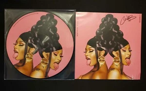 Cardi B WAP "Signed Limited Edition" Picture Disc Vinyl Record 12" LP - Picture 1 of 2