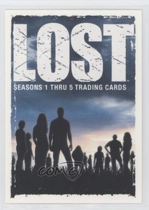 2010 Rittenhouse LOST: Seasons 1 thru 5 LOST Trading Cards #1 2xw