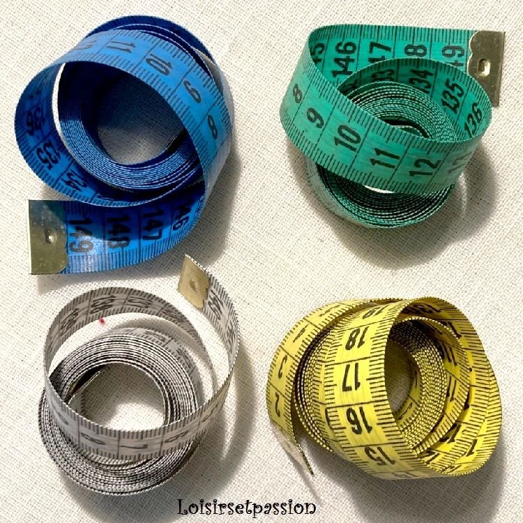 MÈTRE RUBAN SOUPLE COUTURE 150 cm - Couleurs au choix - Photo 1/1