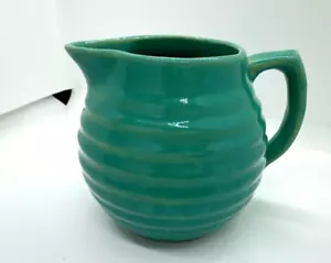 RARE Vintage Bauer Pottery Green 1.5 Pint Pitcher Ring - EXCELLENT CONDITION - Picture 1 of 15