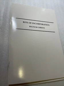 Rite Of Incorporation First Degree Regnum Christi - Picture 1 of 4
