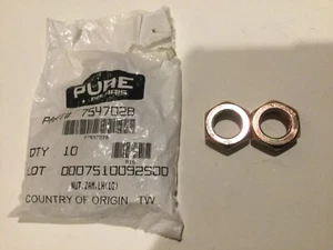 Qty 4 Nut, Jam Lh 7547028 PO-16 Scrambler Sportsman Trail Blazer Polaris - Picture 1 of 3