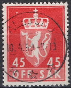 1172 Noruega 1955-68, T 85 SON Ålesund 10.4.59 (MR) - Imagen 1 de 1